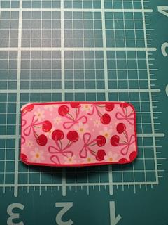 Ma Cherie Faux Leather Hair Clip