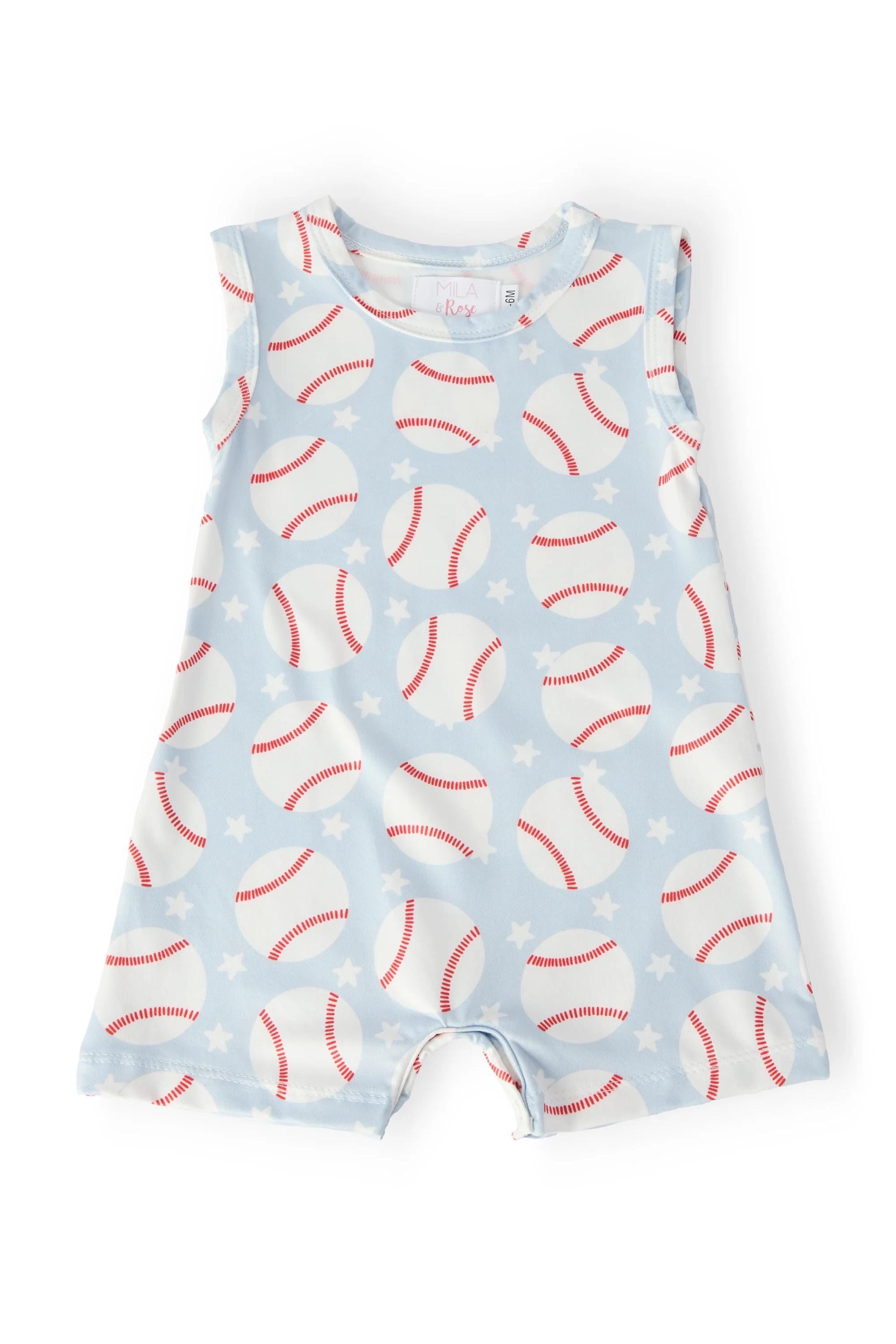 Baseball Shorty One-Piece