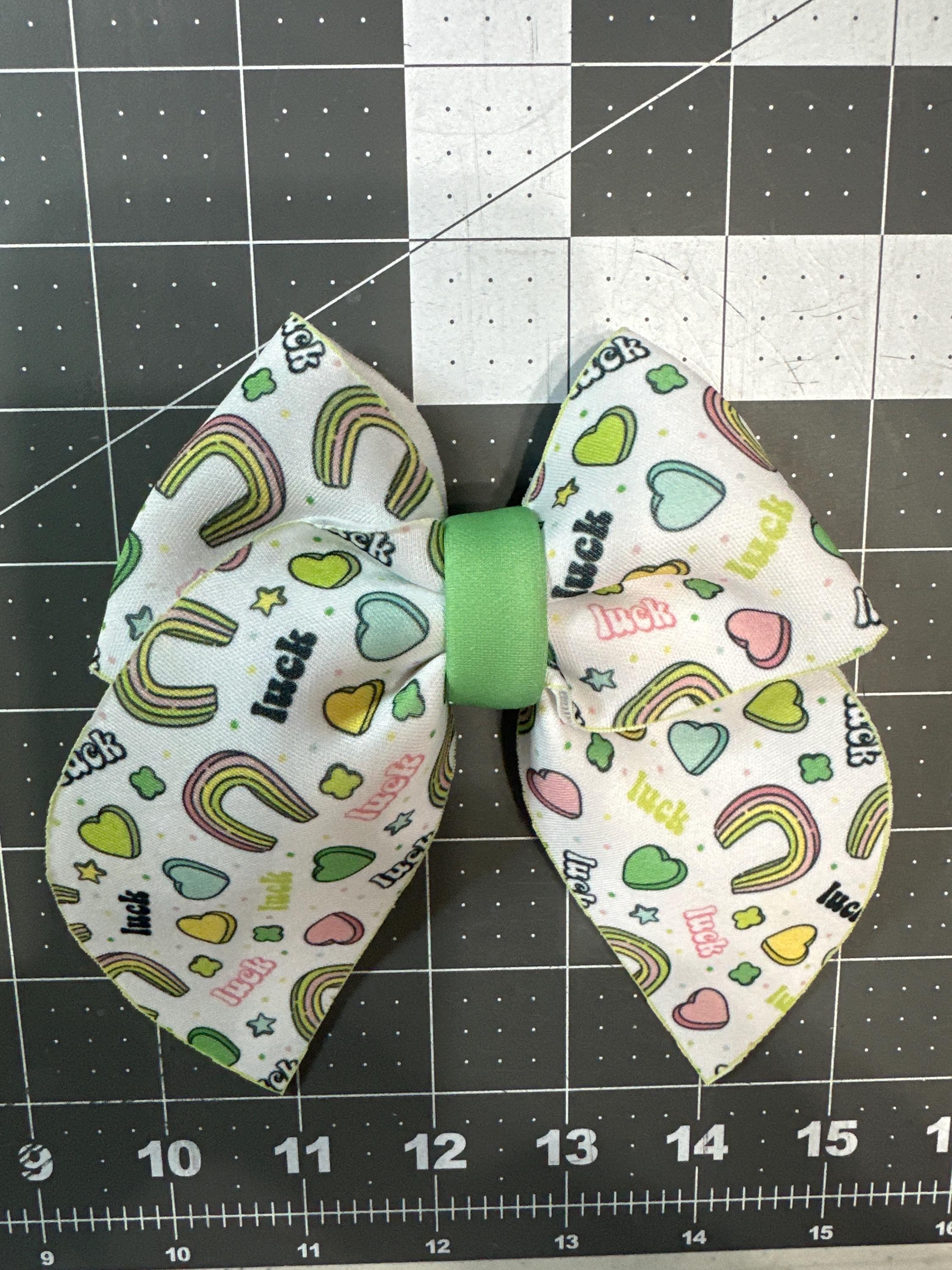 Lucky Mouse Charms Sailor Neoprene Hair Bows