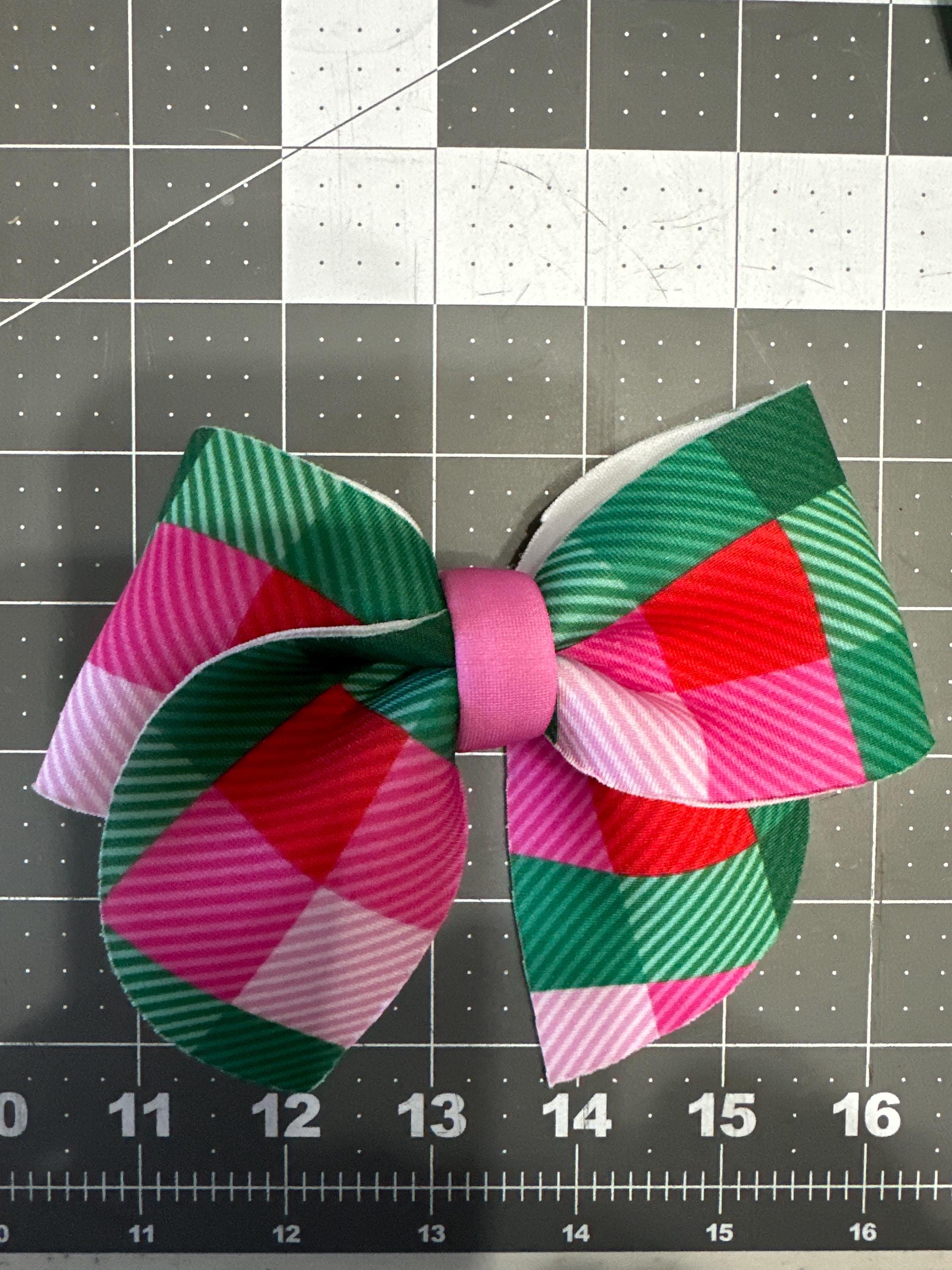 Very Merry Christmas Sailor Neoprene Hair Bows