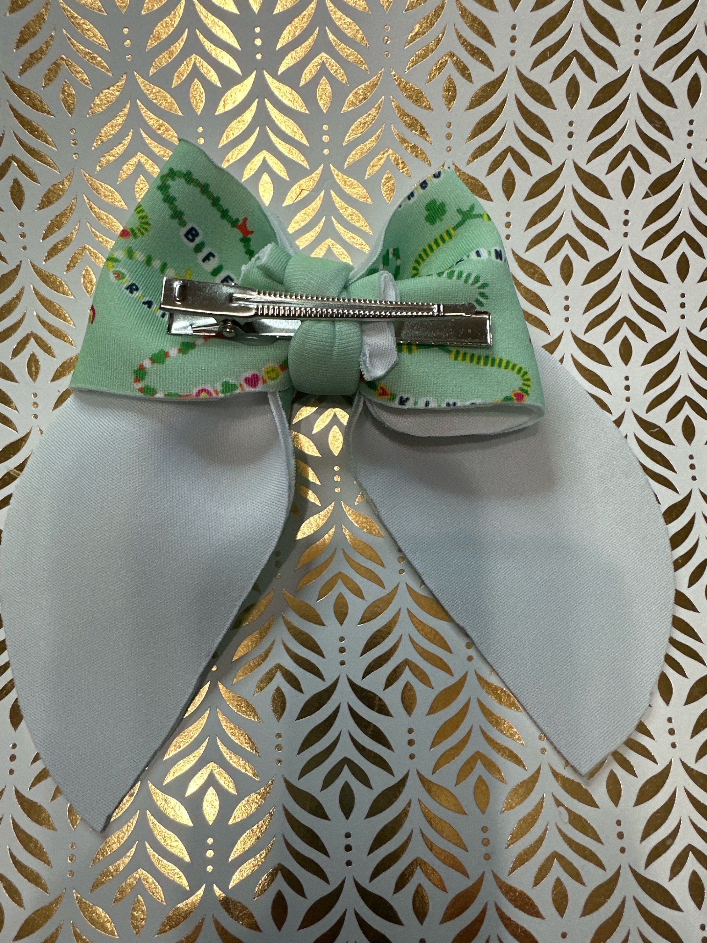 Clovers For My BFF Sailor Neoprene Hair Bows