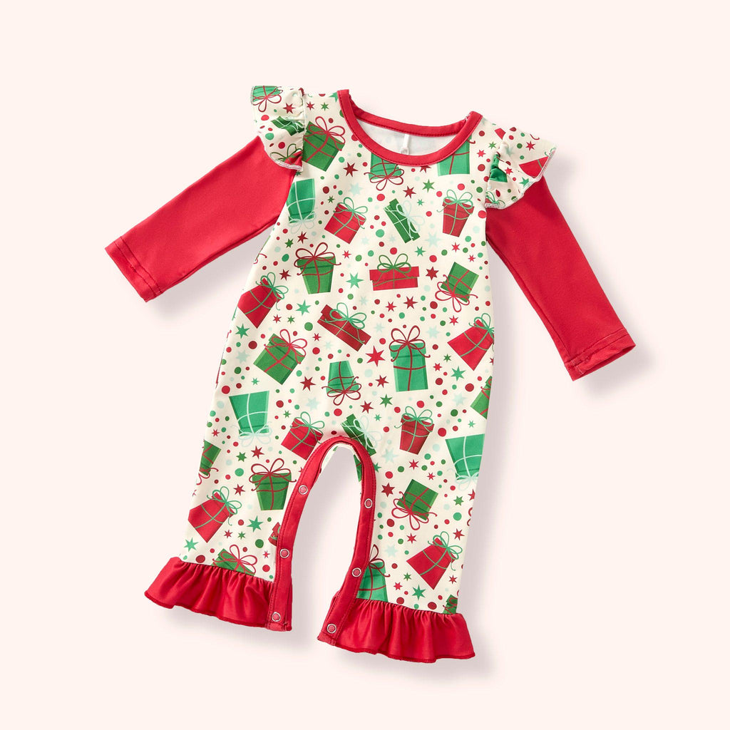All Wrapped Up - Girl Romper
