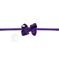 1/4" Nylon Pantyhose Headband W/Signature Grosgrain Bow