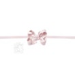 1/4" Nylon Pantyhose Headband W/Signature Grosgrain Bow