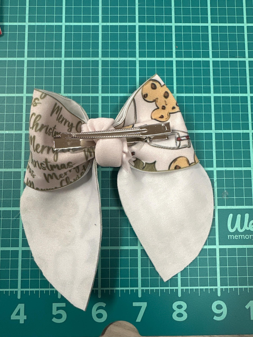 Holiday Mouse Sailor Neoprene Hair Bows