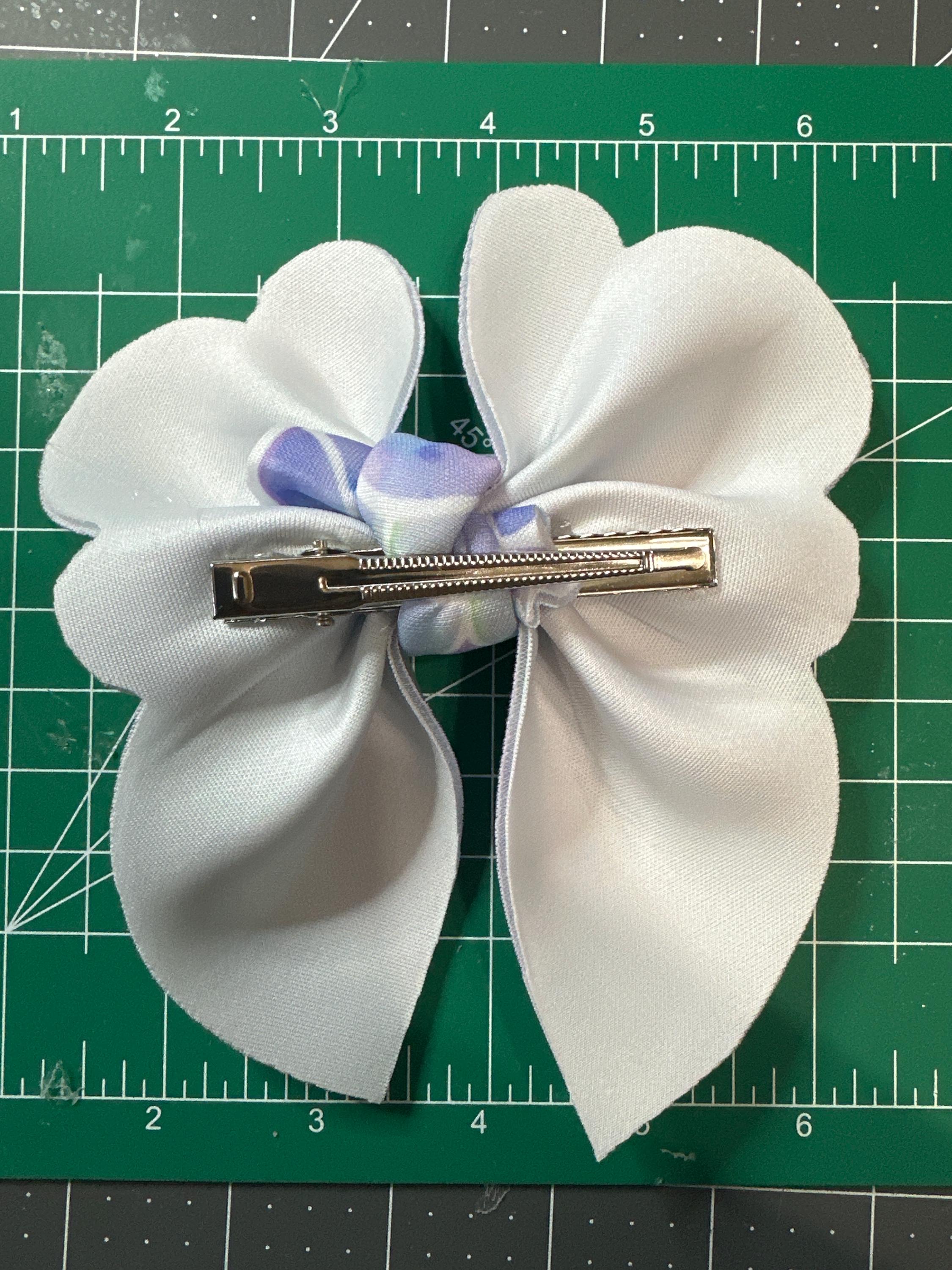 Mermaid Shapes Bubble Neoprene Hair Bows