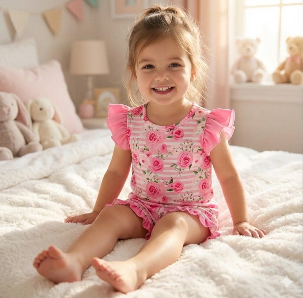 Pink Posies - Loungewear Set
