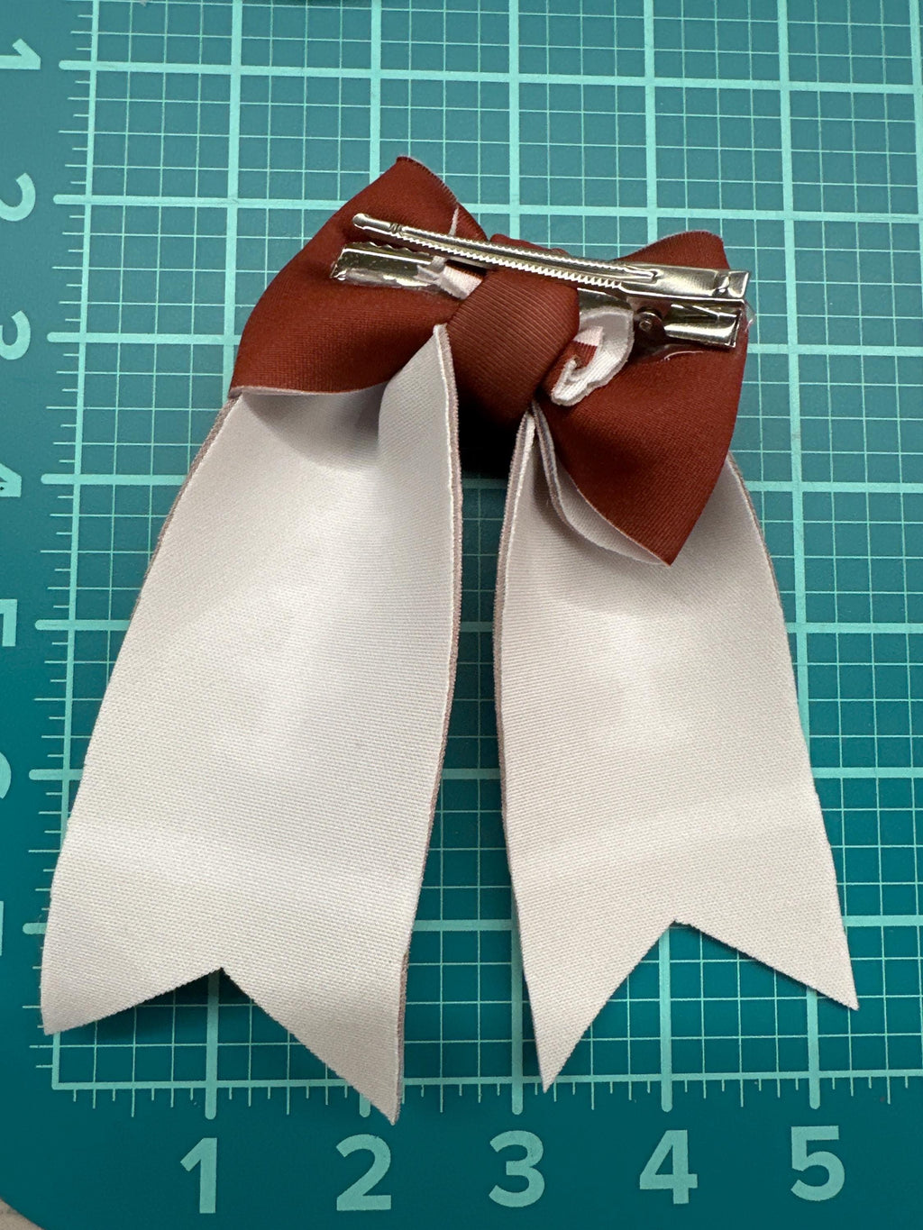 Football Sailor Neoprene Hair bow