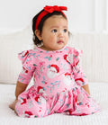 Jolly Old Saint Nick Twirl Flutter Bodysuit