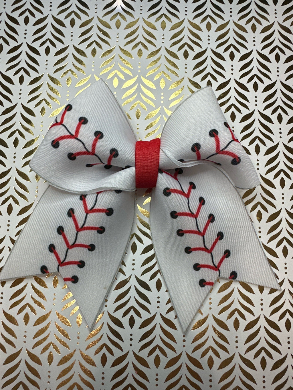 Baseball Sailor Hair bow