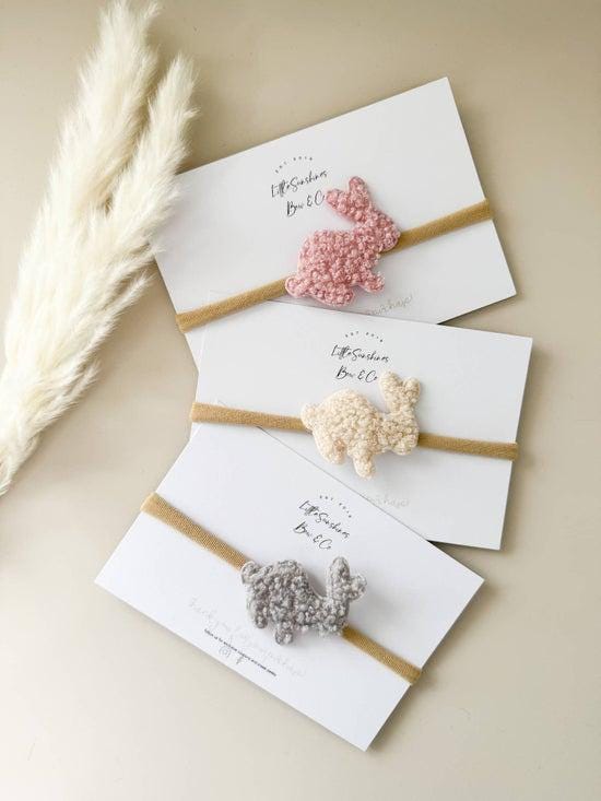 Fluffy Bunny Easter Headbands