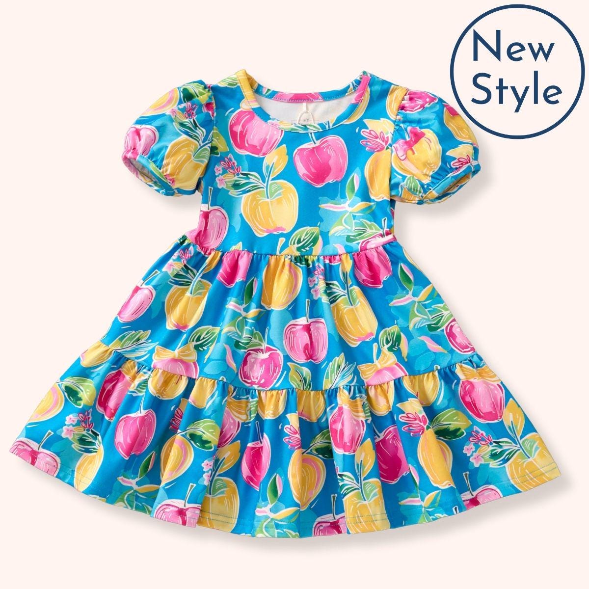 A+ Apples Girls Dress (Pete + Lucy)