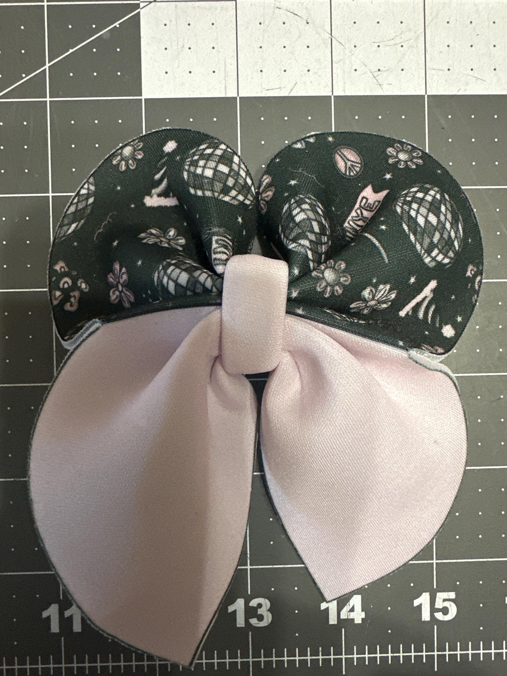 Pretty in Pink NY Bubble Sailor Hair bow