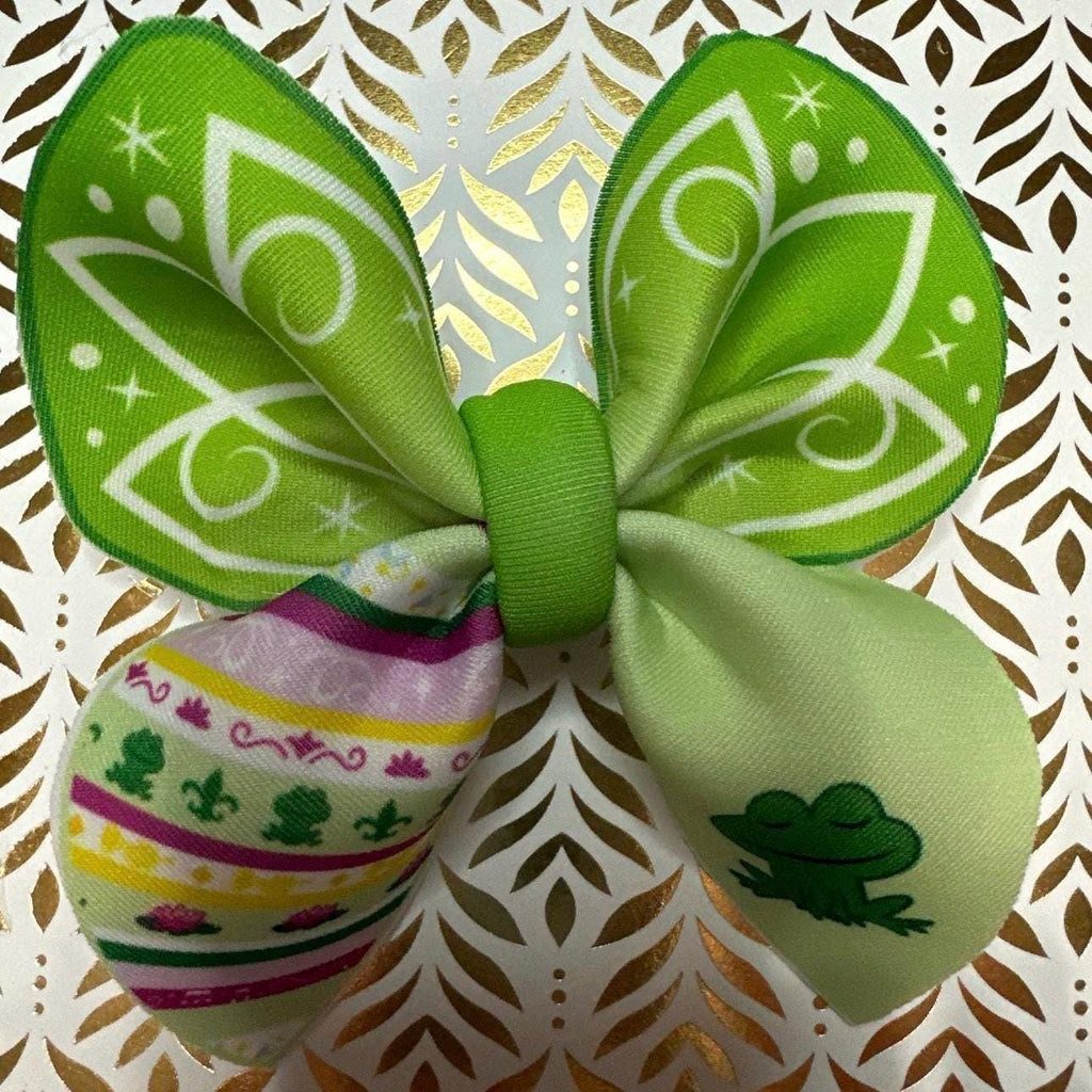 Princess and the Frog Mini Bubble Hair bow