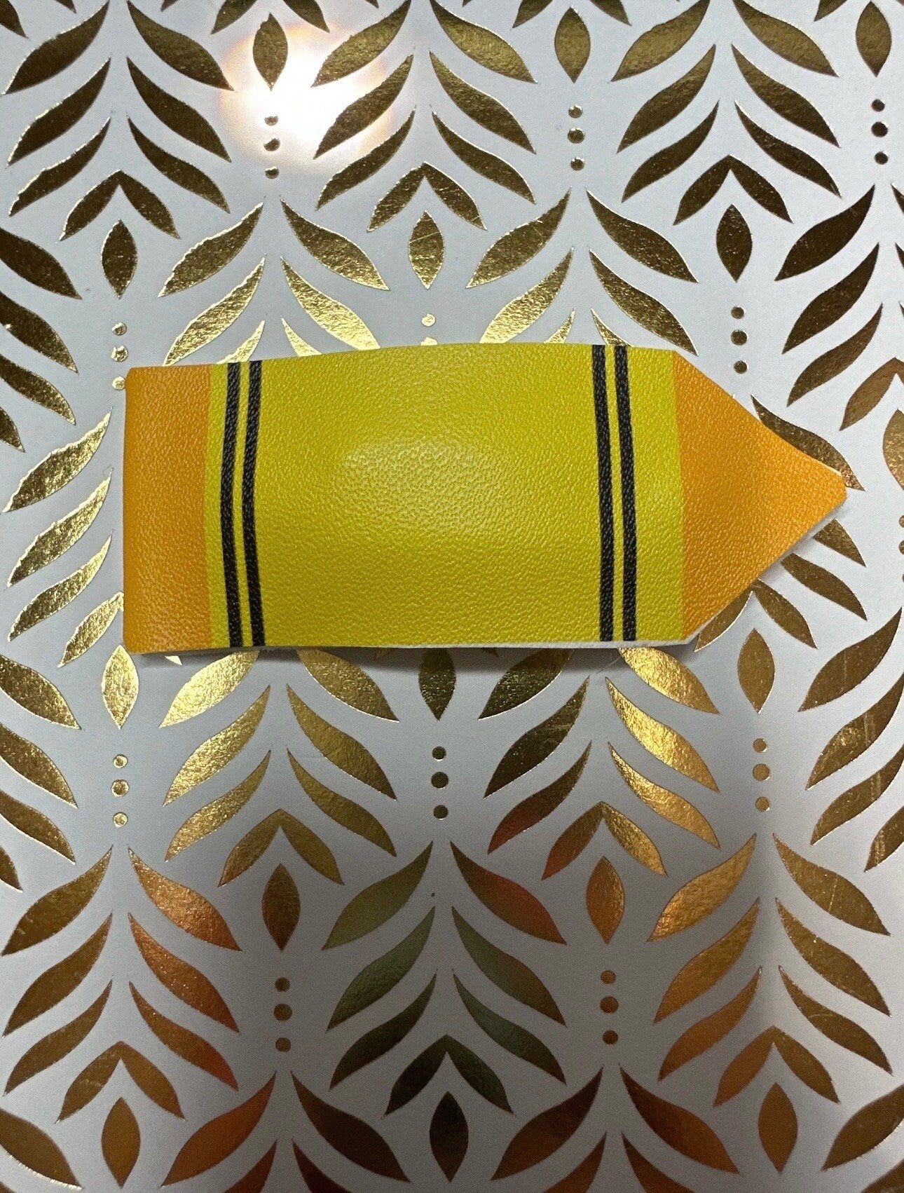 Crayon Hair Clip