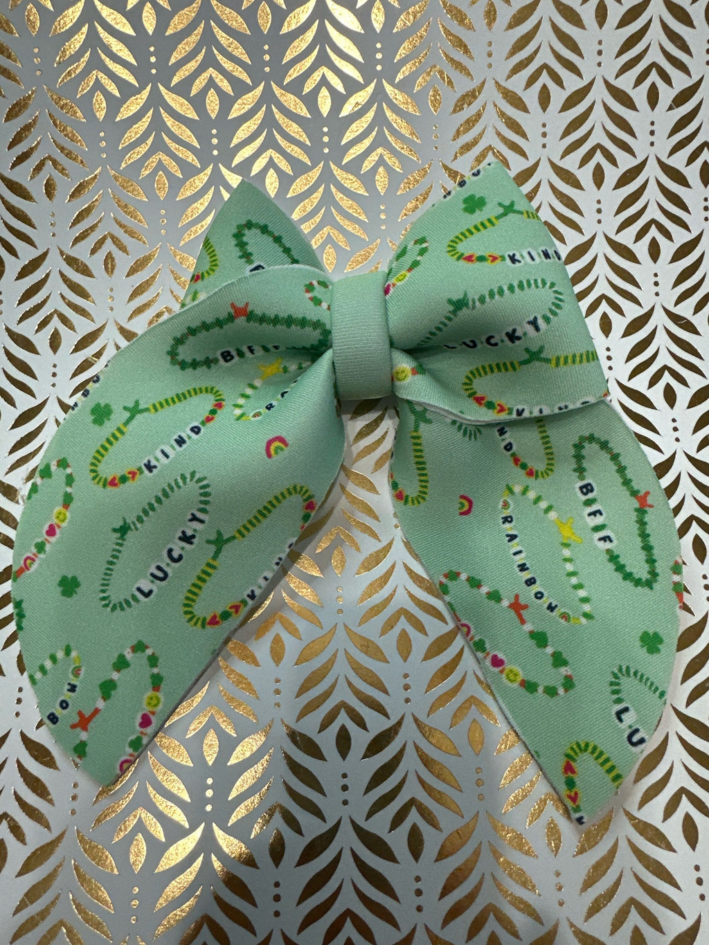 Clovers For My BFF Sailor Neoprene Hair Bows