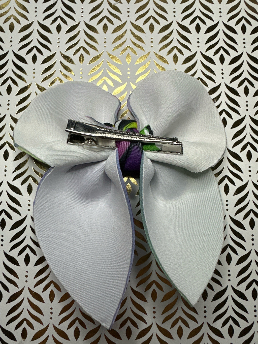 Mardi Gras Bubble Sailor Neoprene Hair Bows