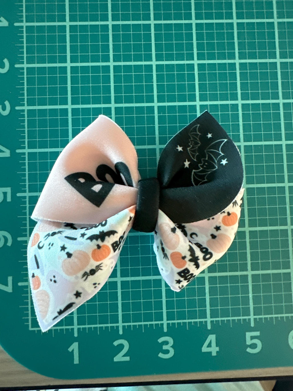 Friends and Frights Pinwheel Hair bow