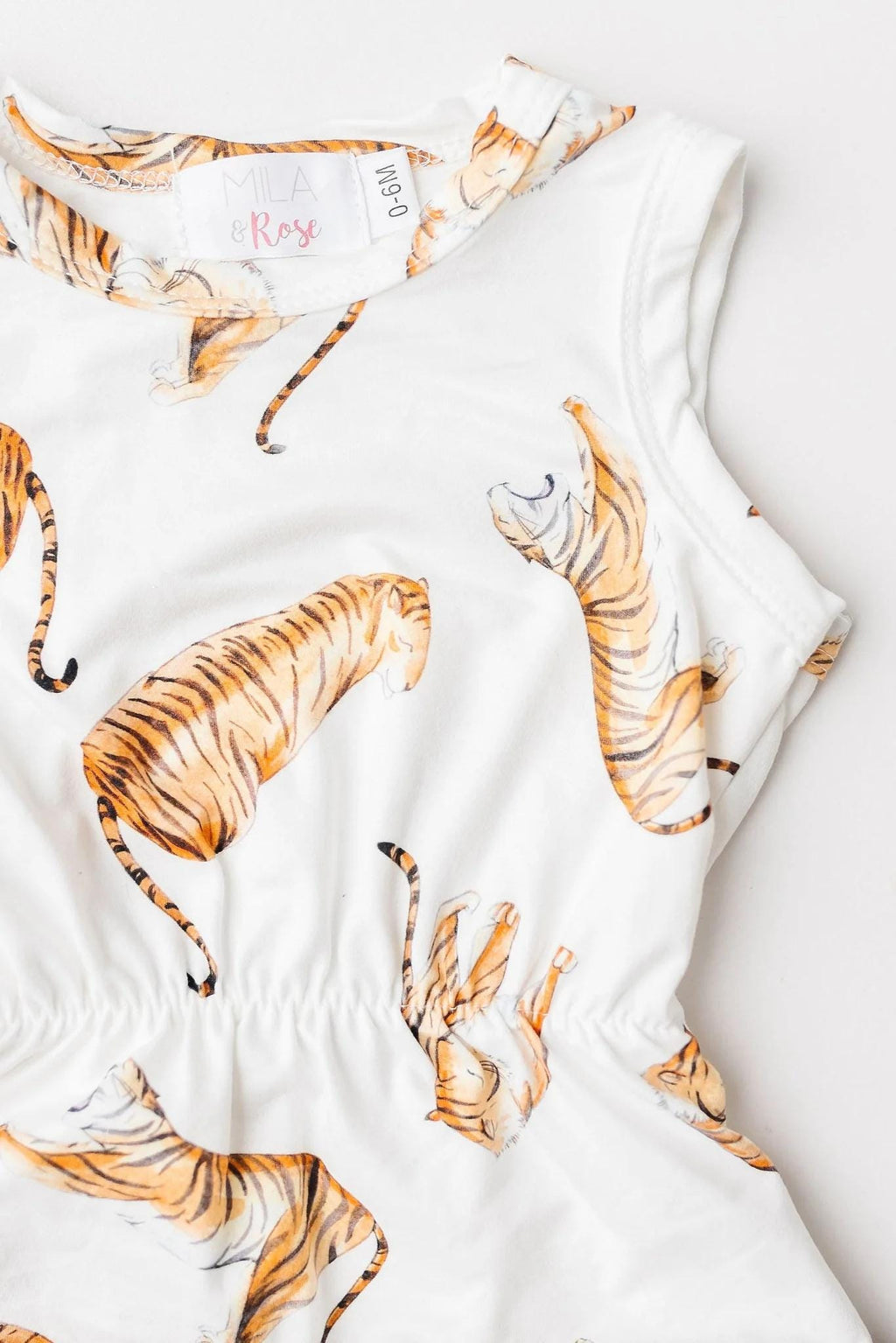 Tiger Queen Pom Pom Romper