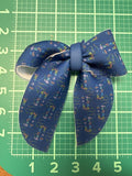 Music Icon Sailor Neoprene Hair Bows