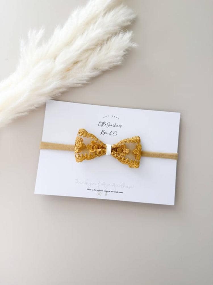 Pastel Lace Bows