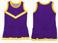 Purple and Yellow Cheer Dress