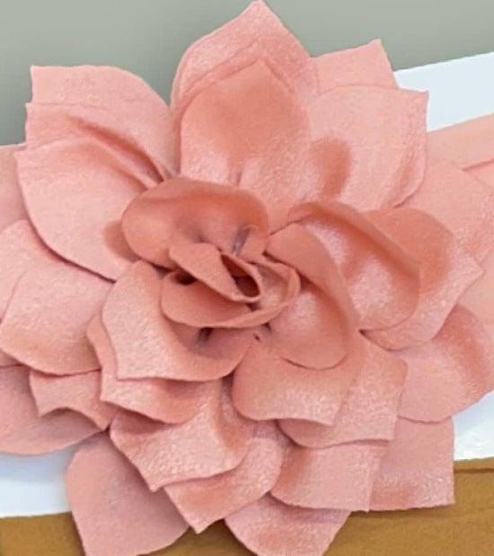 5" Flower Headband For Baby, Very Soft & Stretchable.