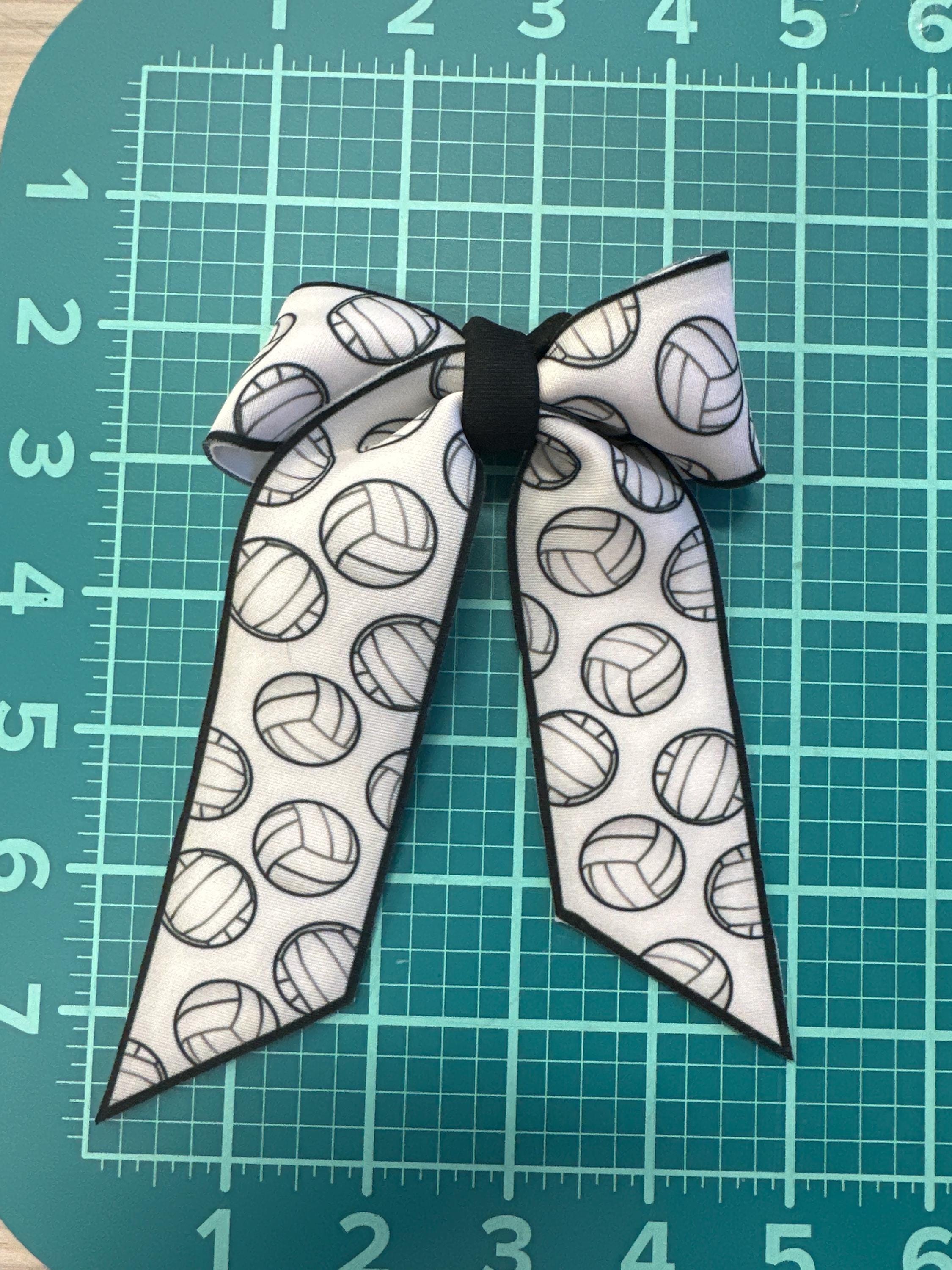 Sports 2 Collection Long Tail Neoprene Hair bow