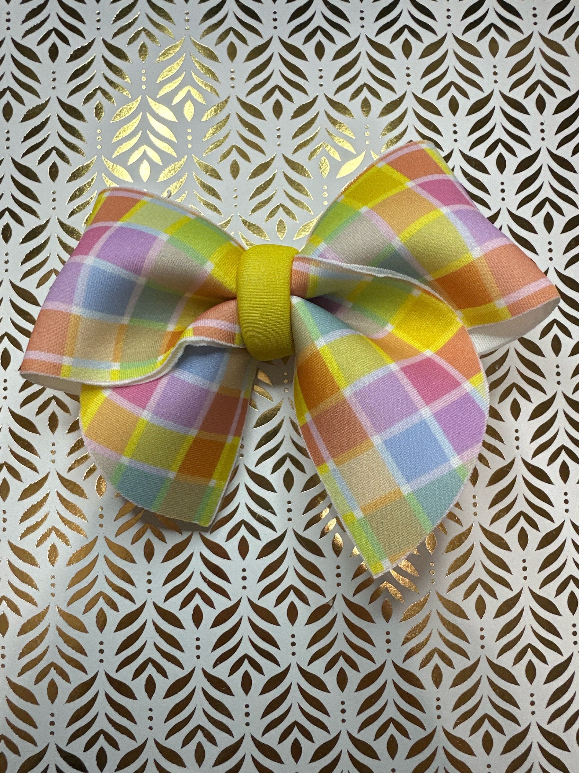 Bunnies & Plaids Sailor Neoprene Hair Bows