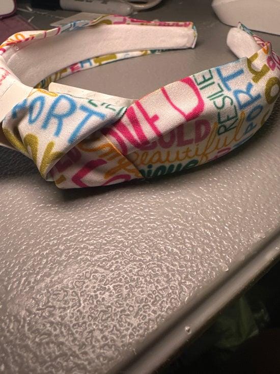 Patterned Knotted Headband