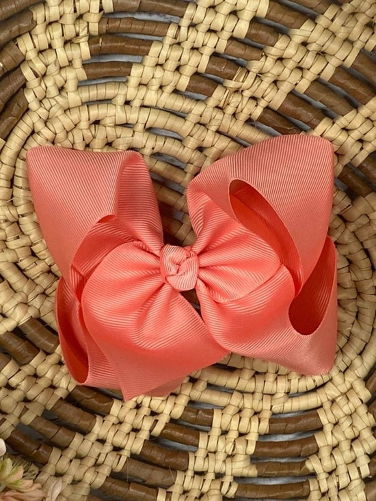 4.5" Classic Grosgrain Hair Bow | Alligator Clip