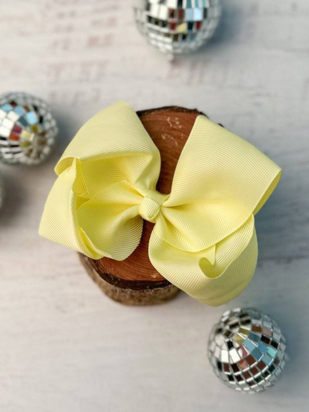 4.5" Classic Grosgrain Hair Bow | Alligator Clip