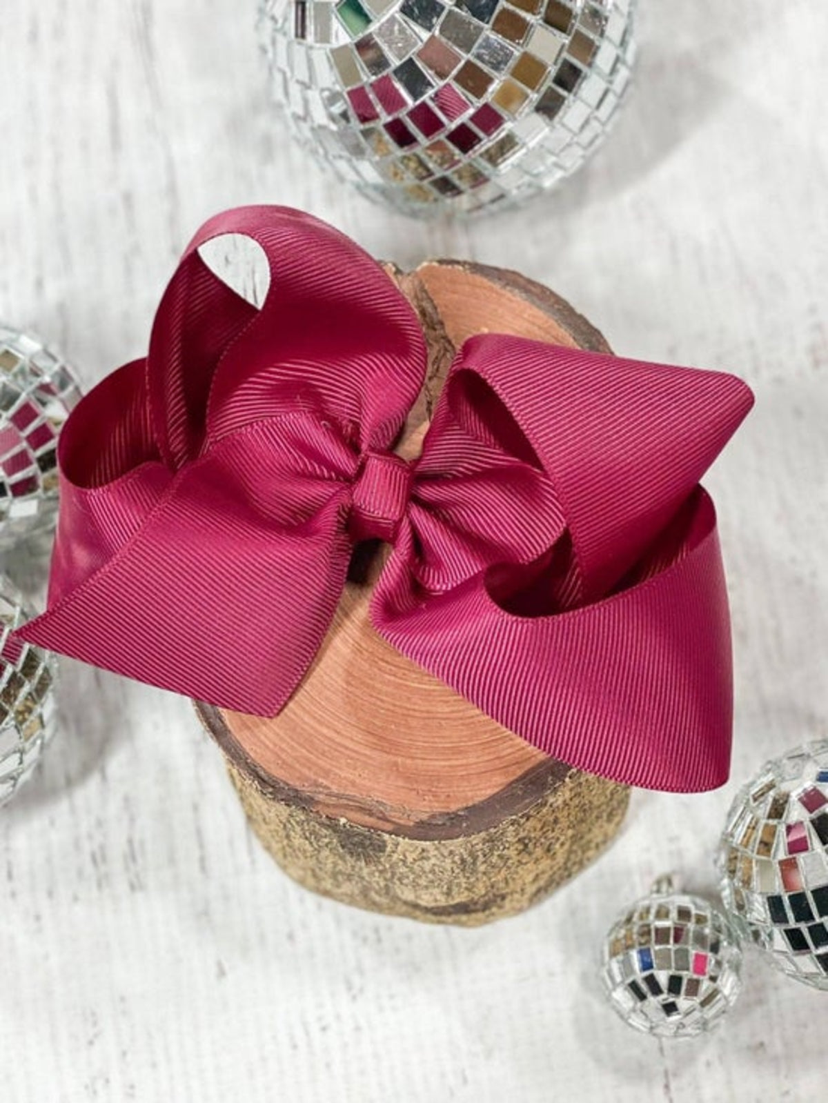 4.5" Classic Grosgrain Hair Bow | Alligator Clip