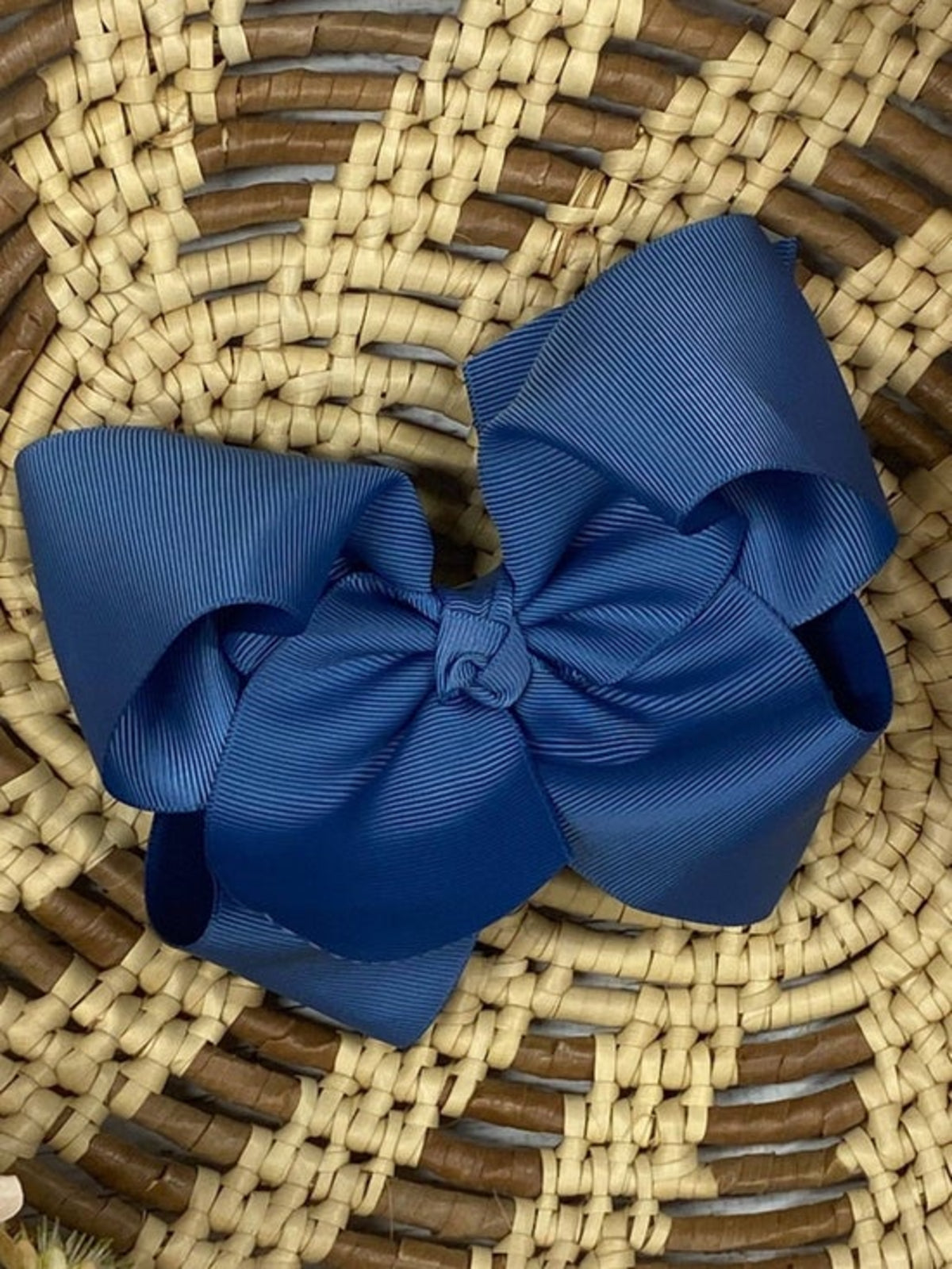 4.5" Classic Grosgrain Hair Bow | Alligator Clip