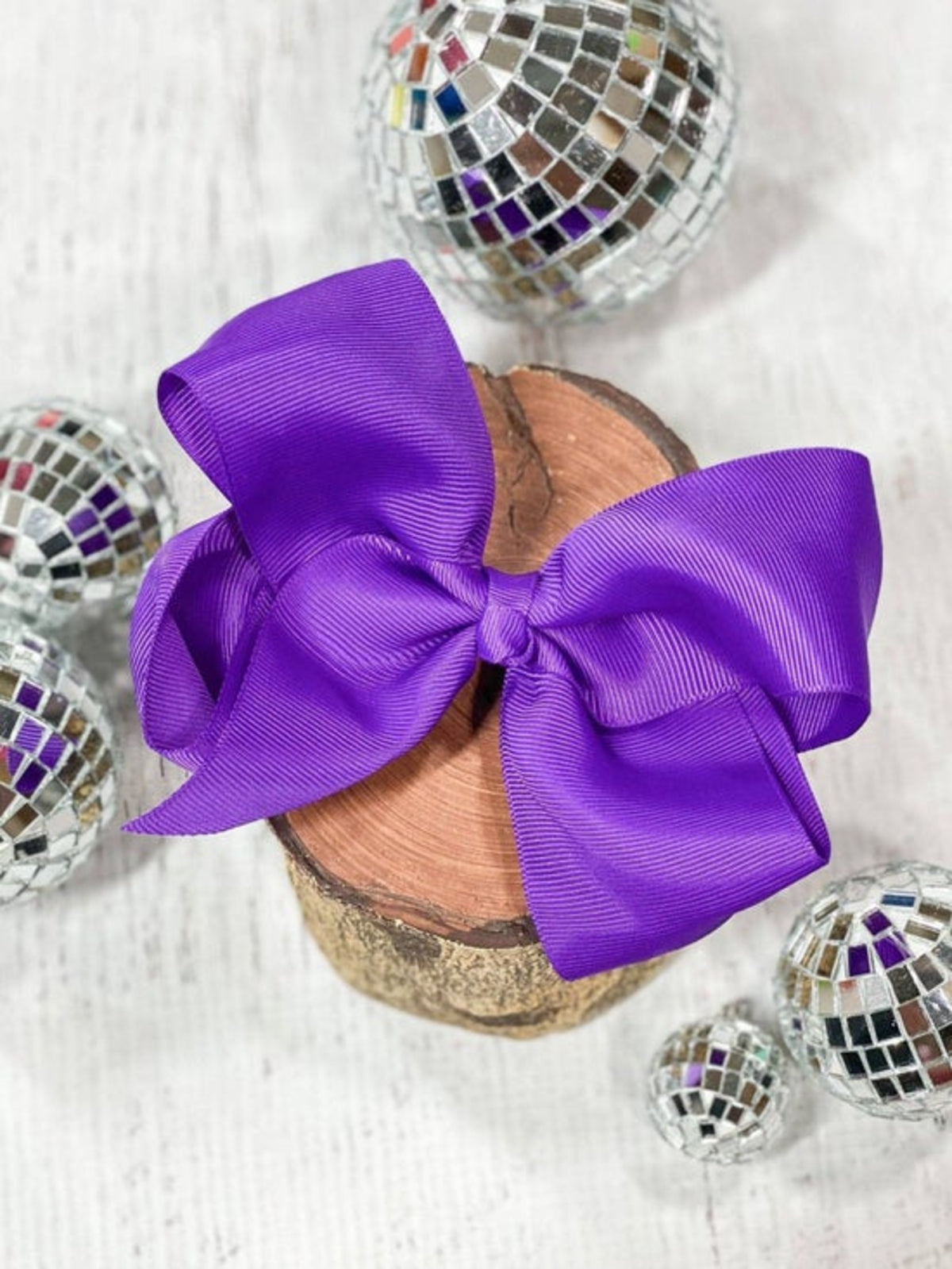 4.5" Classic Grosgrain Hair Bow | Alligator Clip