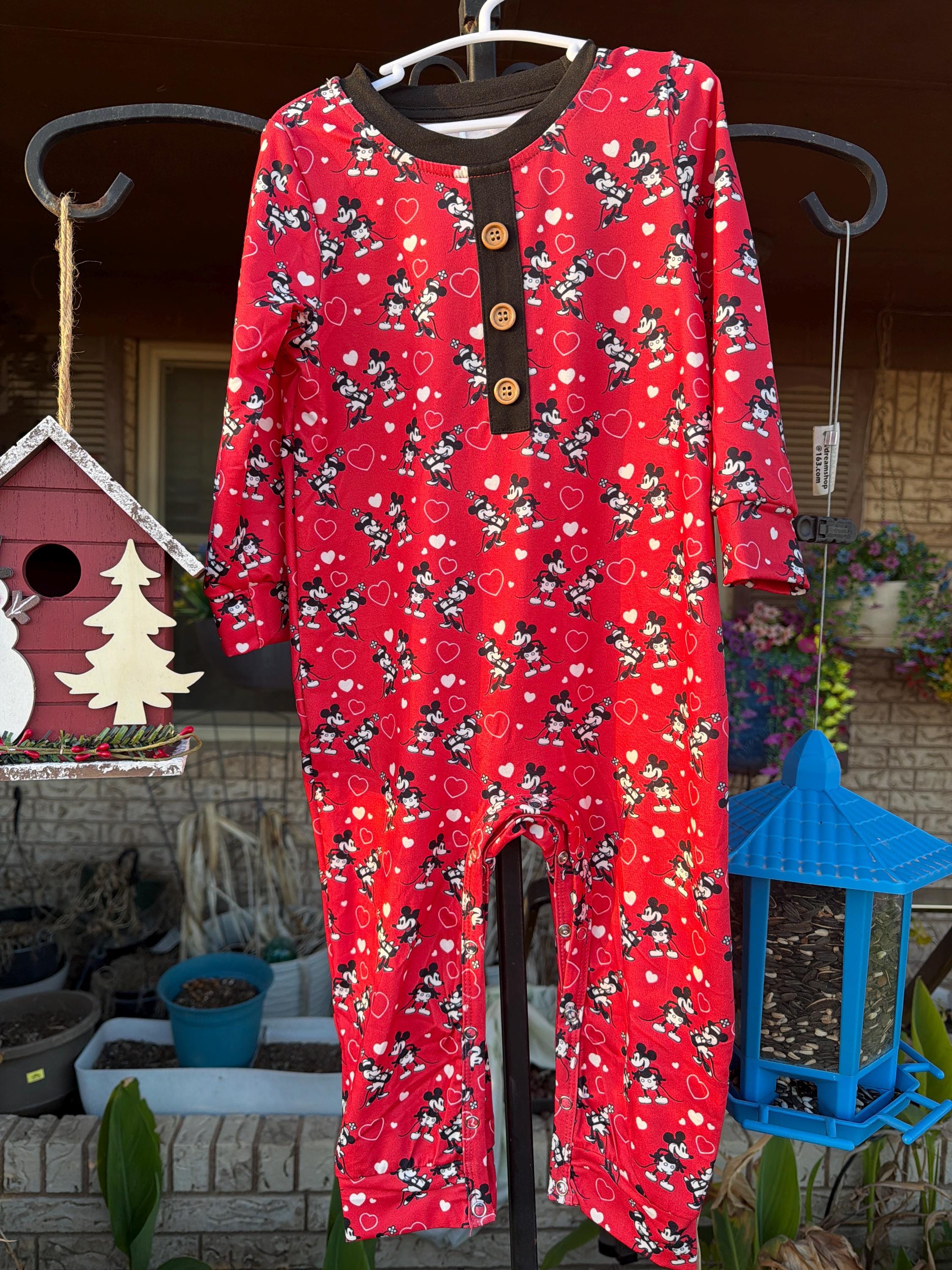 Steamboat Sweethearts - Boy Romper