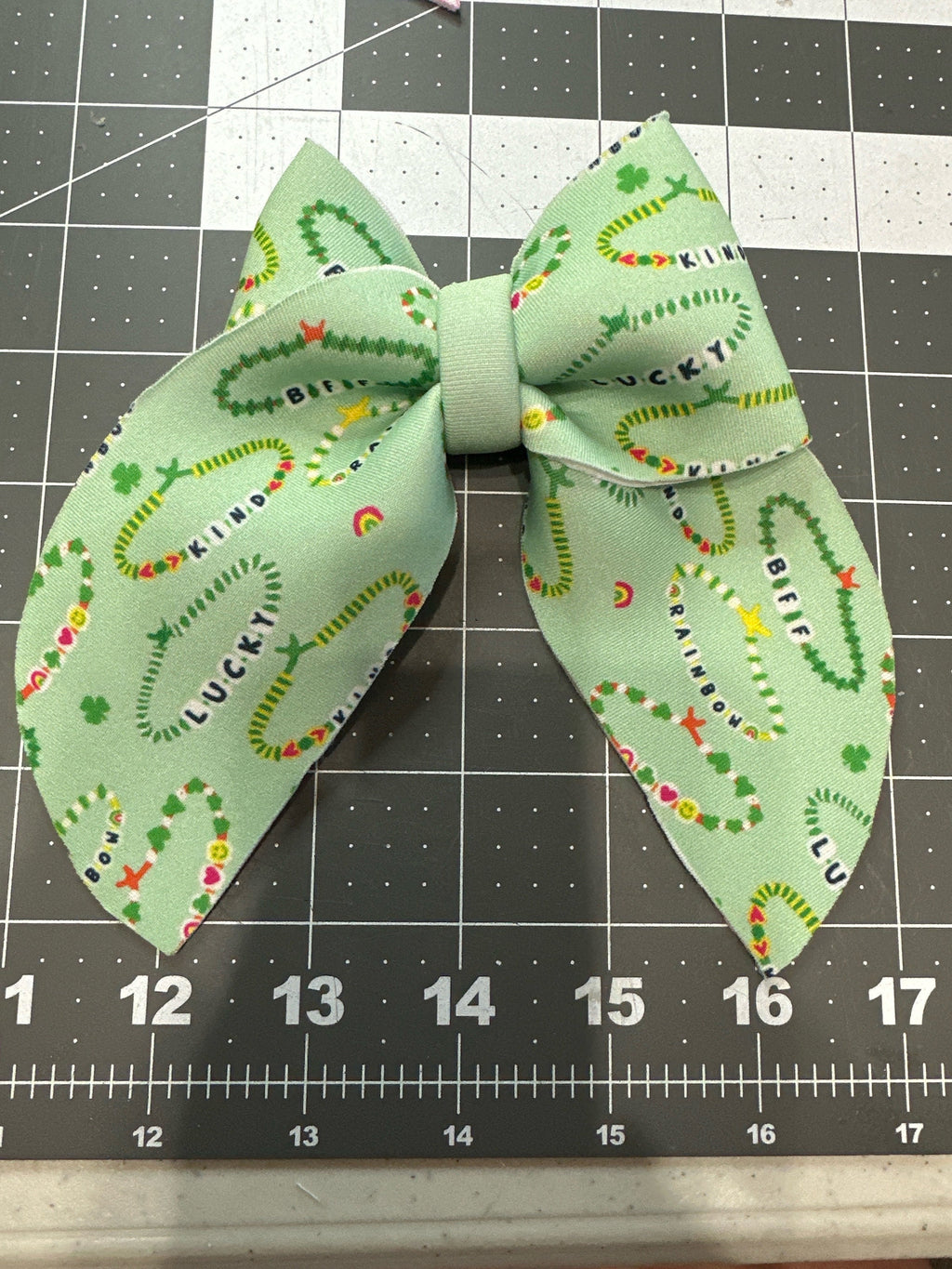Clovers For My BFF Sailor Neoprene Hair Bows