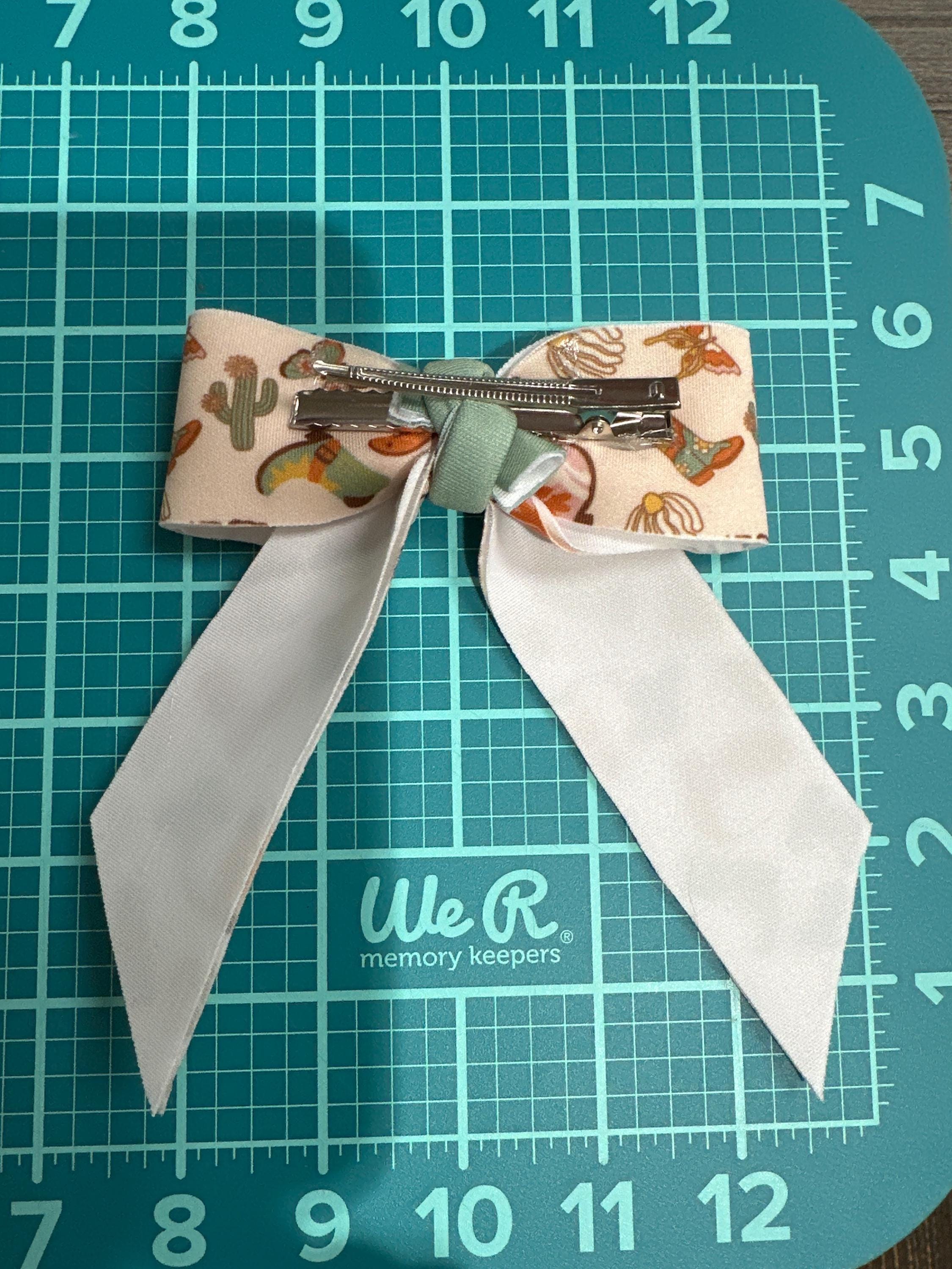 Dusty Trails Long Tails Hair bow