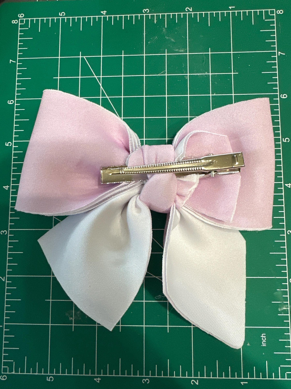 Layered Pastel Crayon Neoprene Hair Bows