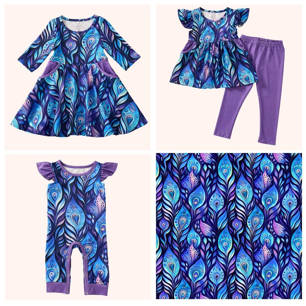 Majestic Plumes Girls Dress (Pete + Lucy)