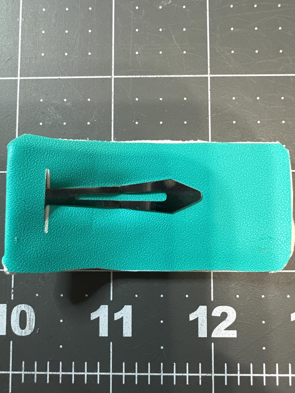 Monsters Inc Faux Leather Hair Clip