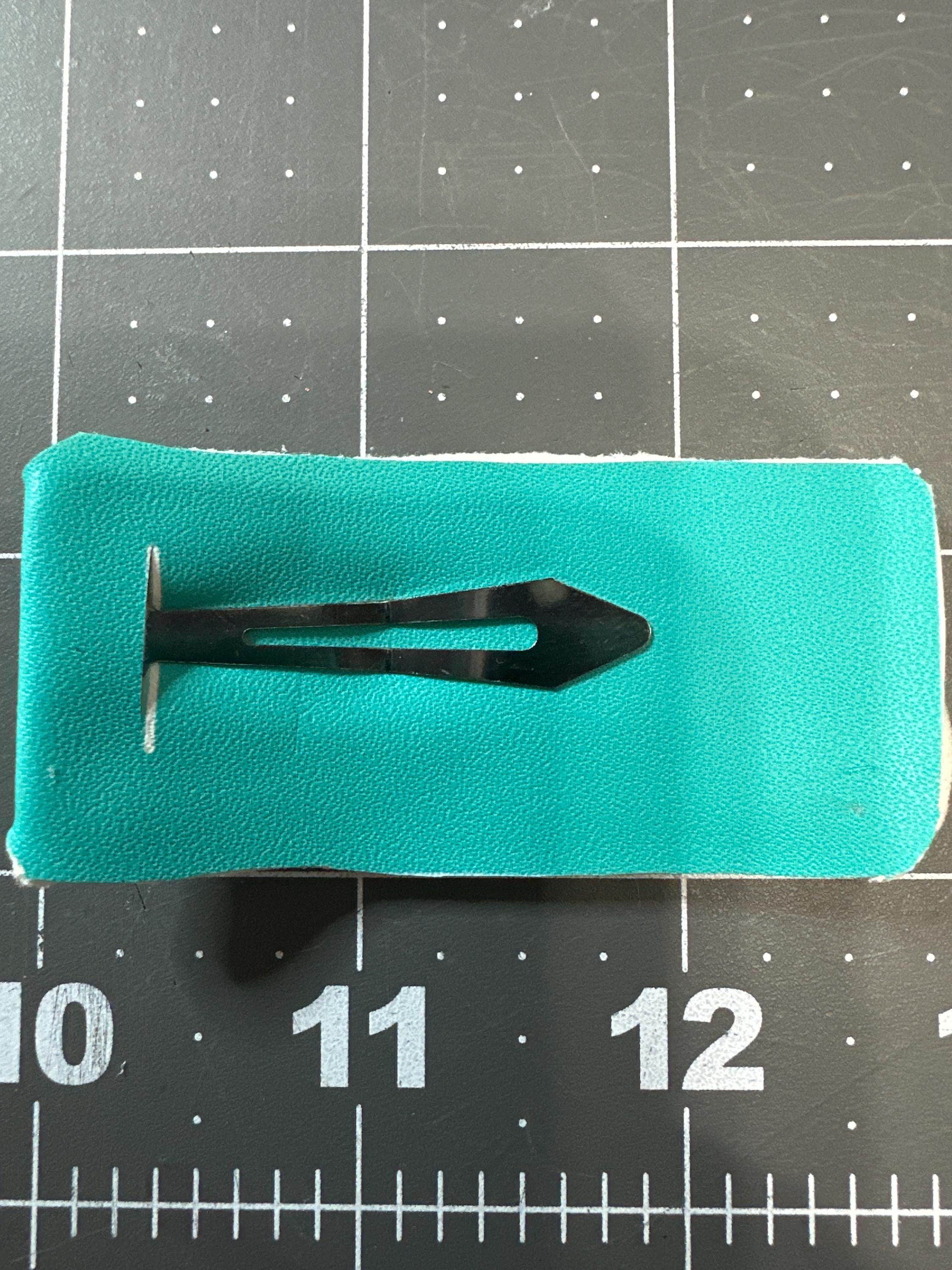 Monsters Inc Faux Leather Hair Clip