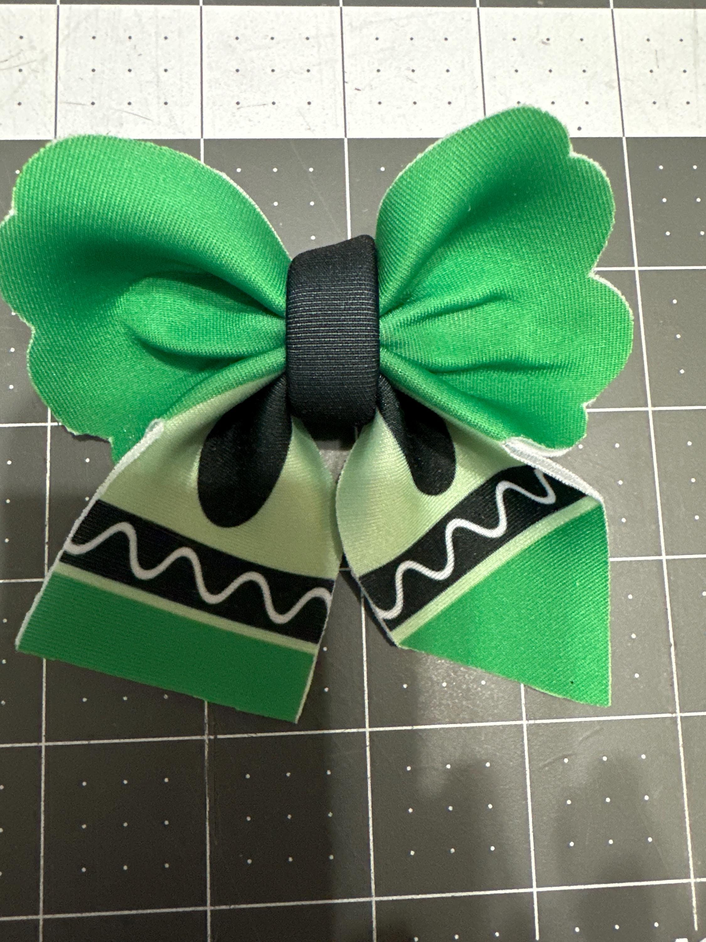 Mini Crayon Bubble Hair bow