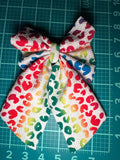 Flowy Sailor Fabric Hair Bows