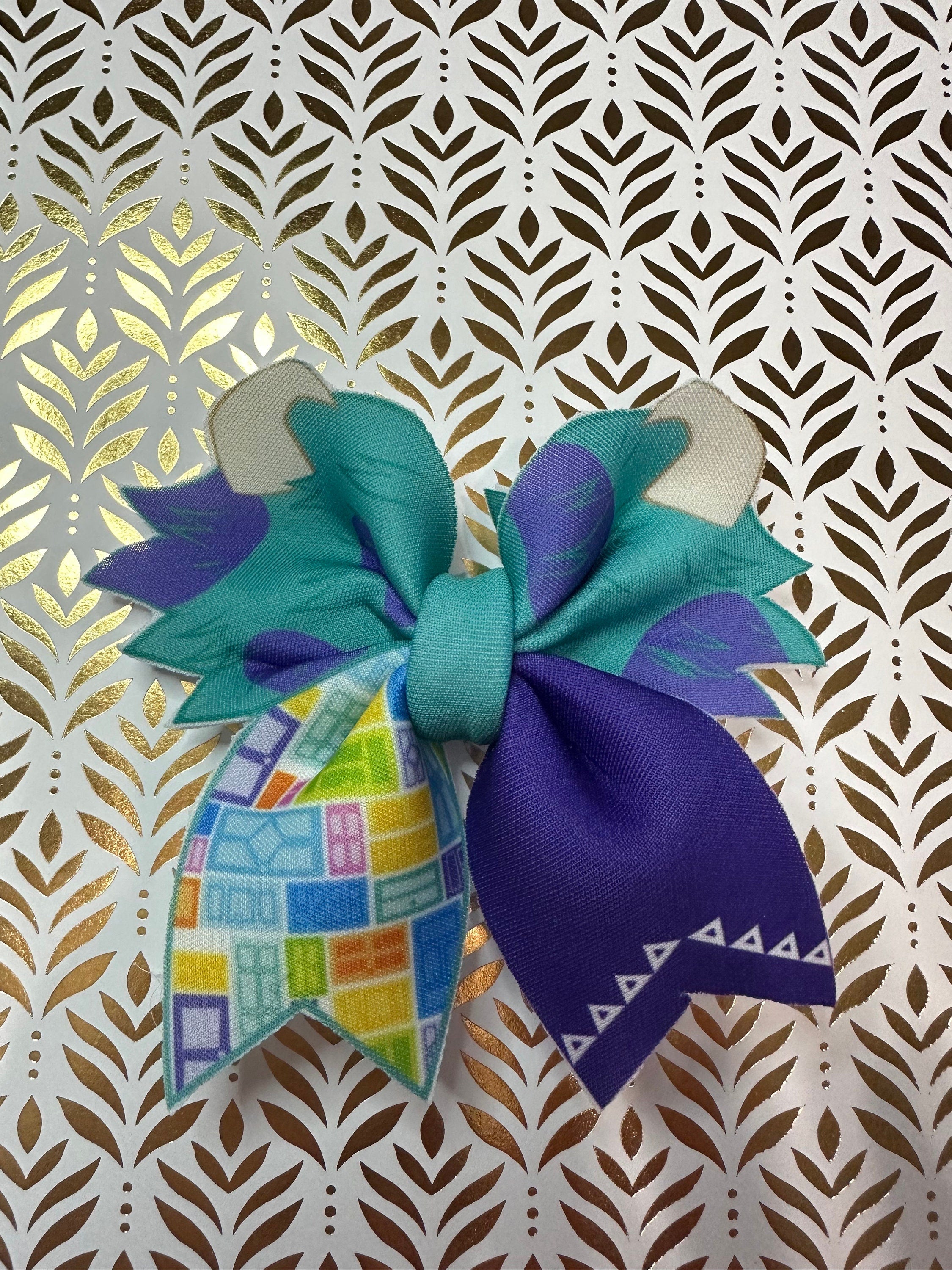 Monsters Inc Mini Bubble Hair bow