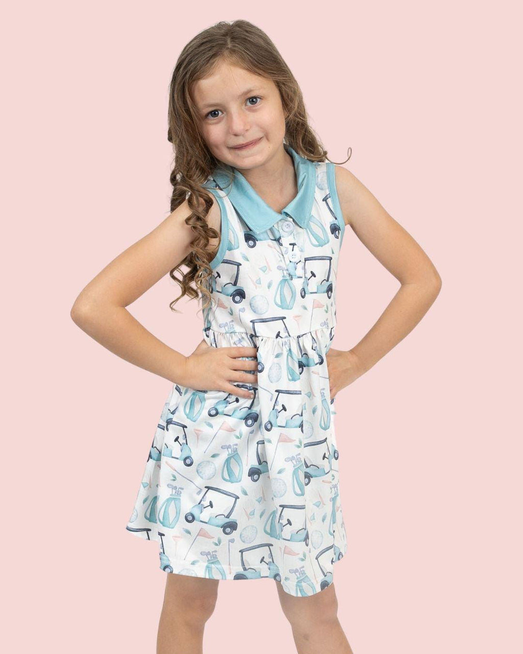 Hole In One Girls Dress (Pete + Lucy)