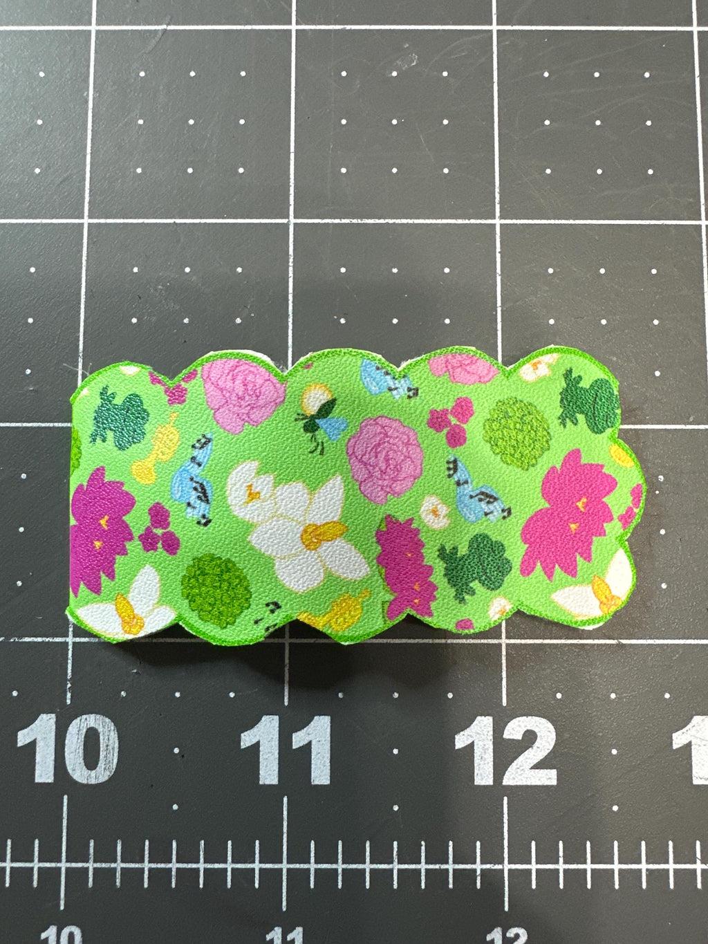 Princess & the Frog Faux Leather Hair Clip
