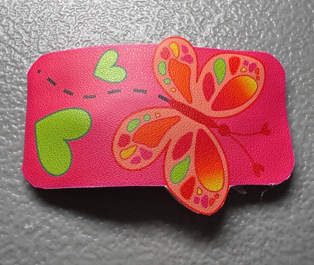 Garden Things Faux Leather Hair Clip