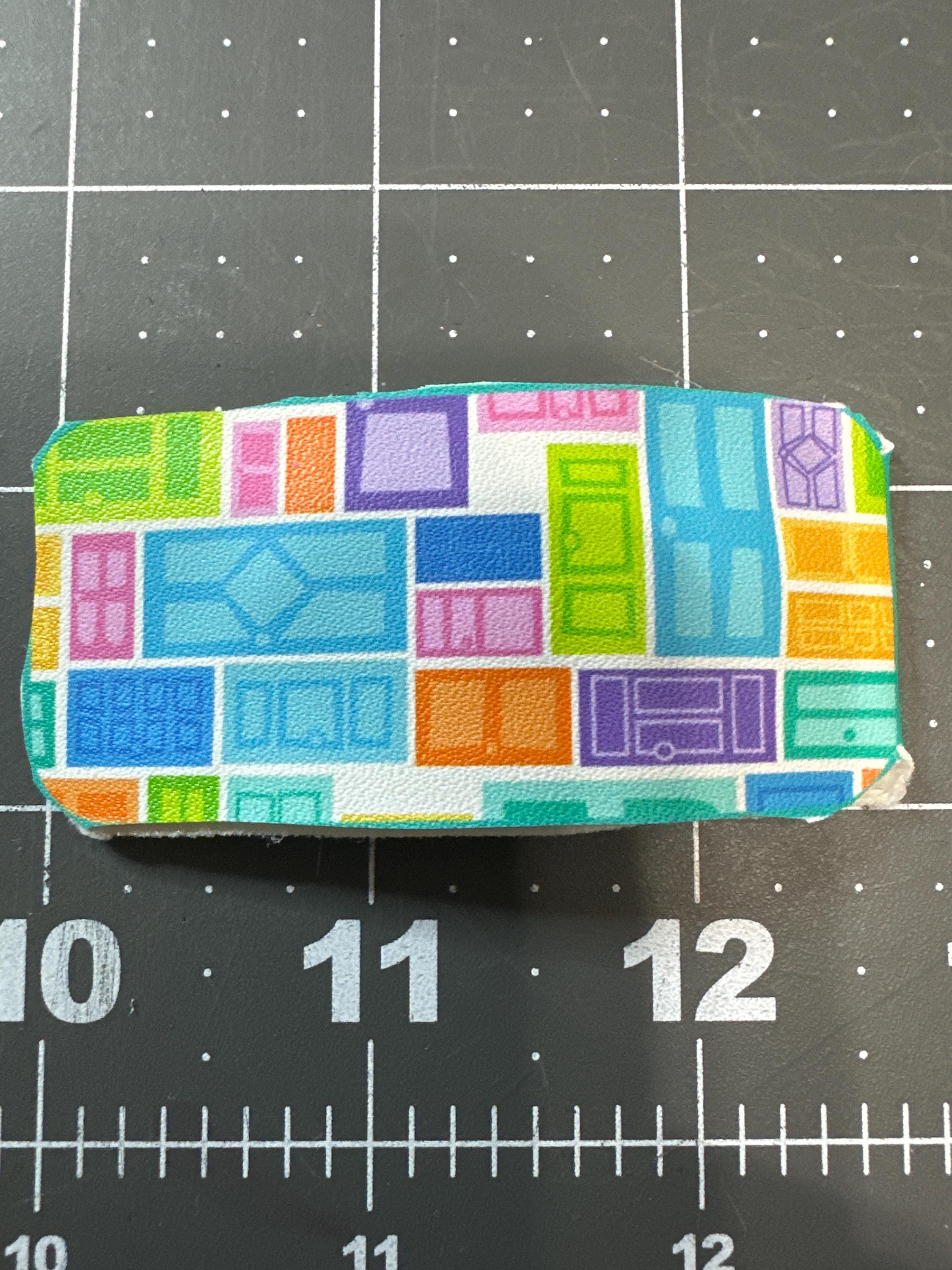 Monsters Inc Faux Leather Hair Clip