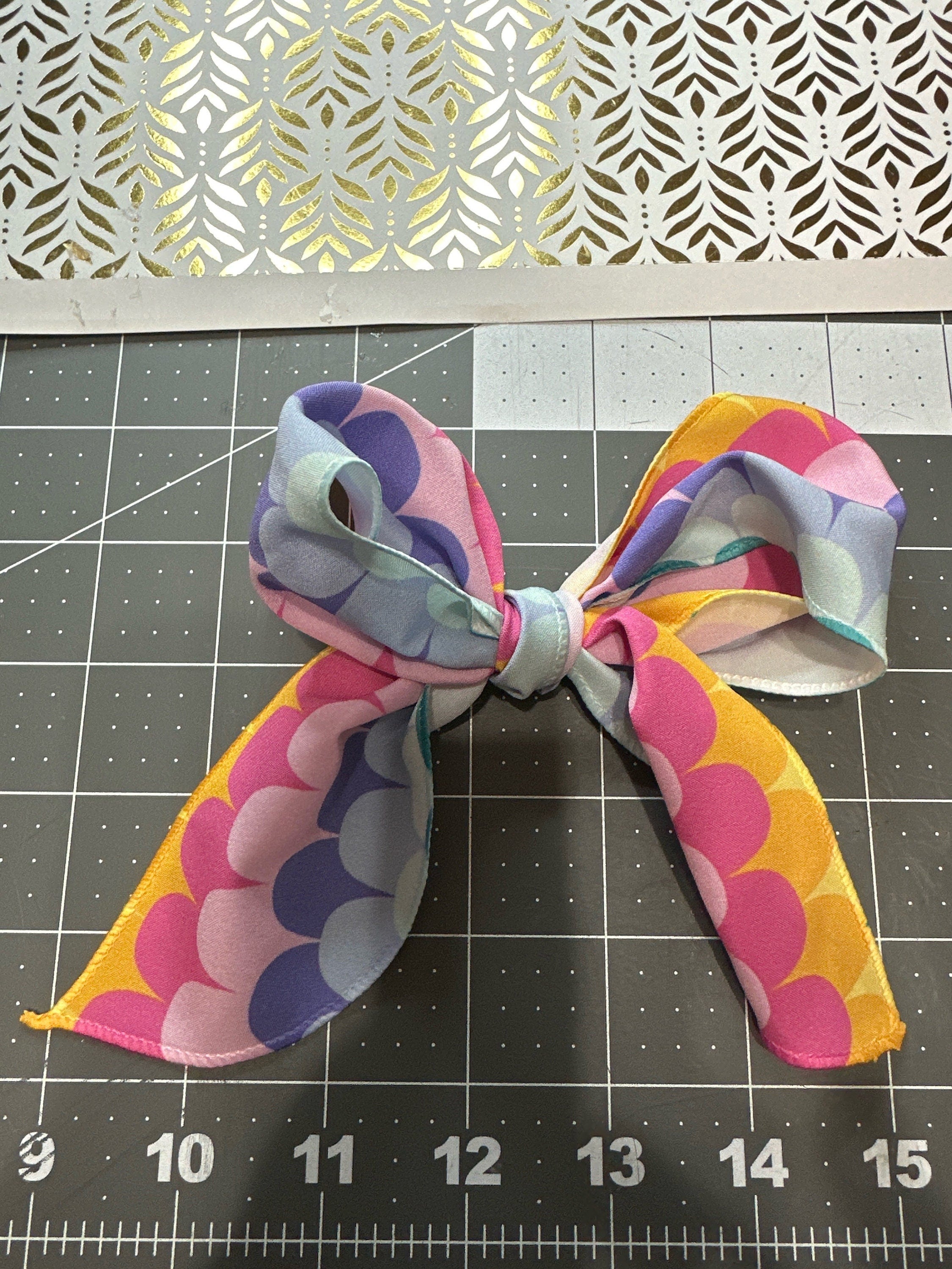 Silky Sailor Hair bow